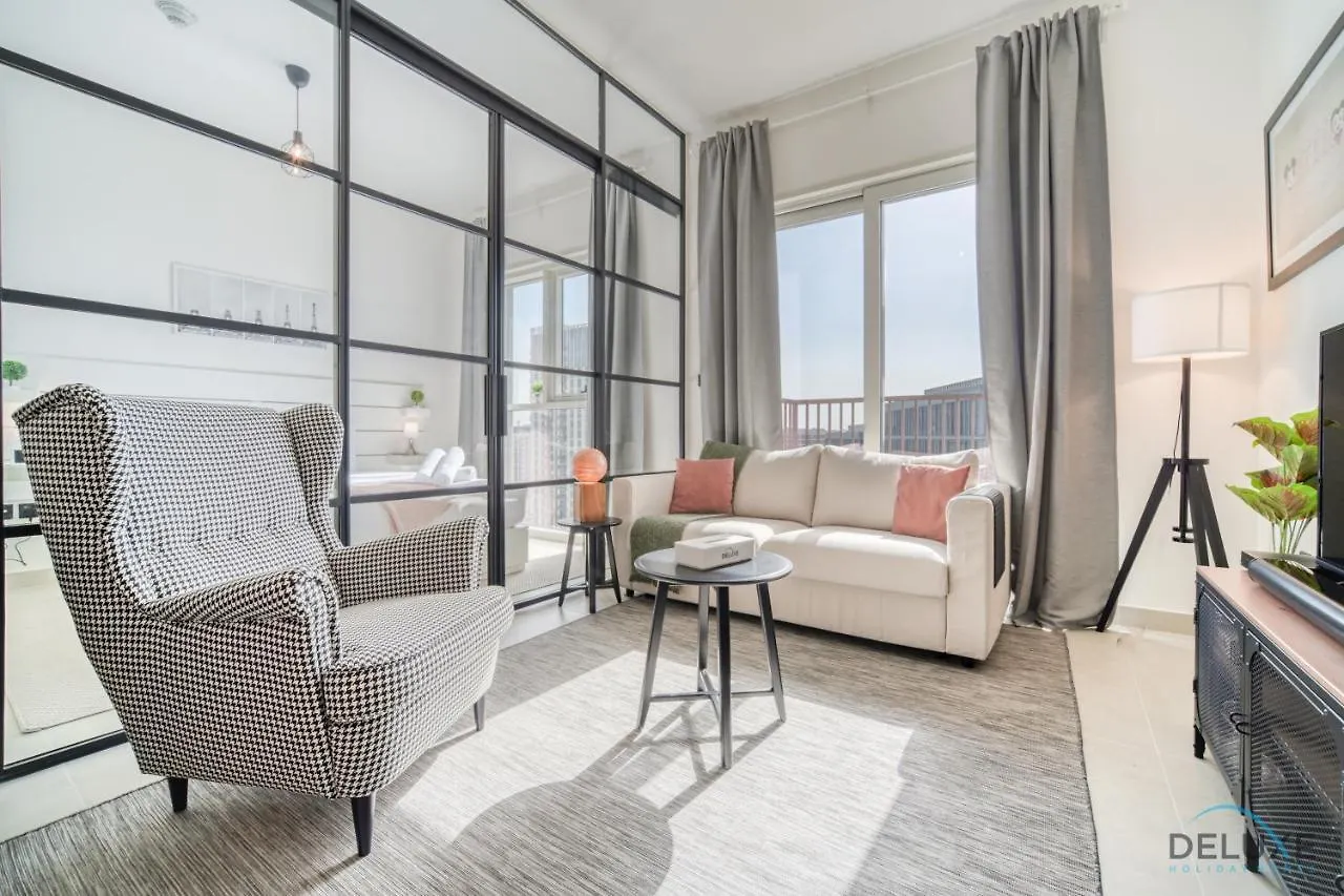 Jovial 1Br At Collective Tower 2 Mohammed Bin Rashid City By Deluxe Holiday Homes Dubai Apartment