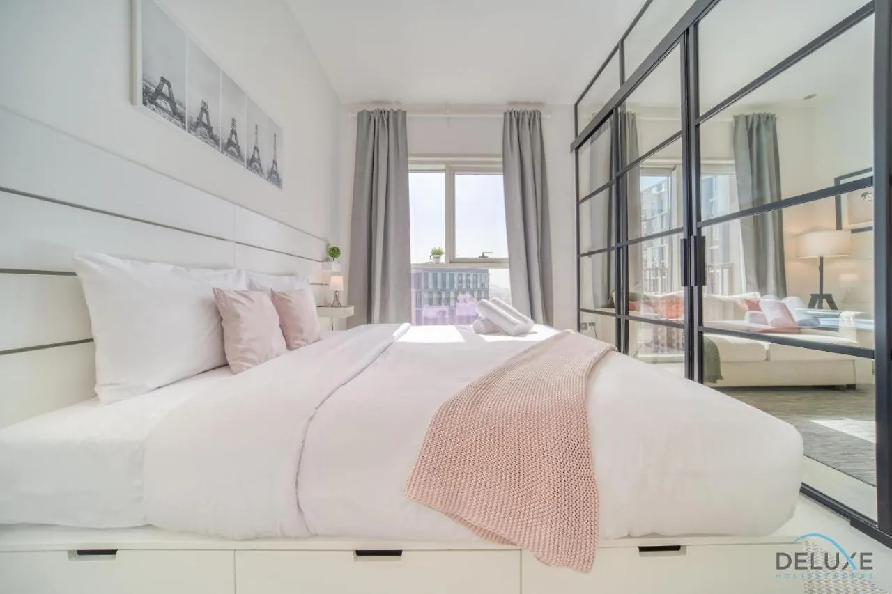 Jovial 1Br At Collective Tower 2 Mohammed Bin Rashid City By Deluxe Holiday Homes Dubai Vereinigte Arabische Emirate